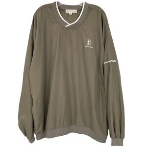 Nicklaus TPC The Canyons Long Sleeve V-Neck Golf Shirt Inclement Weather Gear XL